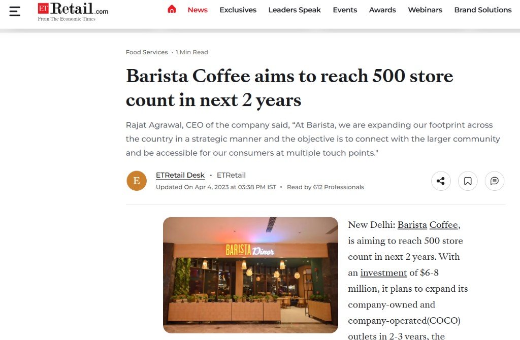 Barista Coffee campaign 3